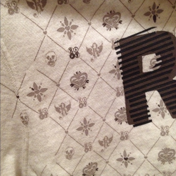 Cozy Roxy zip up hoodie NWOT - Picture 2 of 4